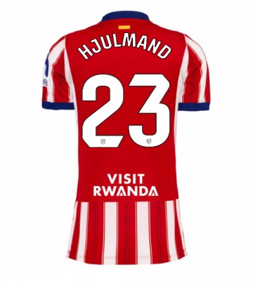 Atletico Madrid Morten Hjulmand #23 Hjemmebanetrøje Dame 2026-27 Kortærmet